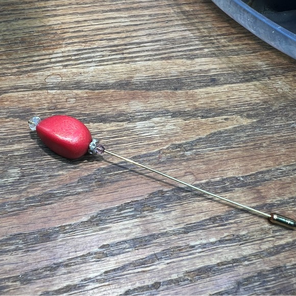 Colorful handmade beaded hat stick pins - Picture 10 of 10